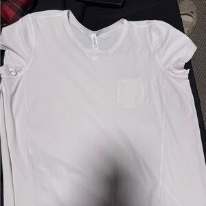 lululemon athletica White Short Sleeve Tee